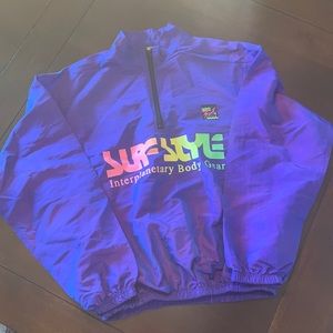 90’s Vintage Iridescent Surf Style Jacket